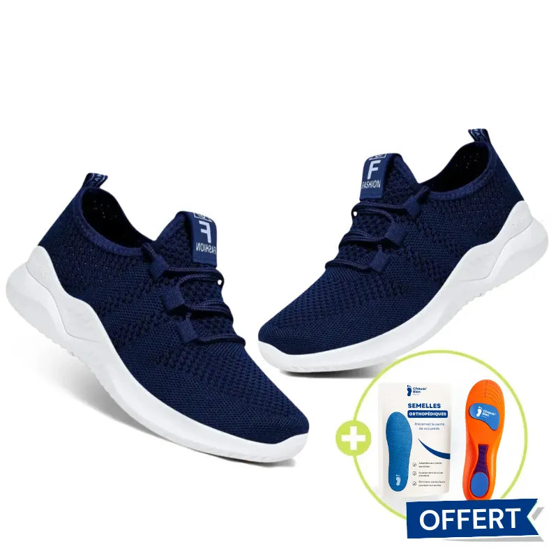 Baskets orthopédiques pour femme, légères et ultra-confortables