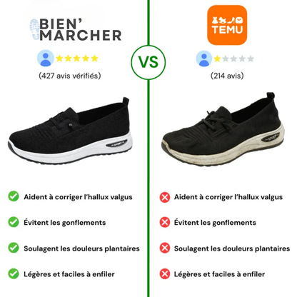 Bienmarcher™ – Baskets orthopédiques pour femme, légères et confortable