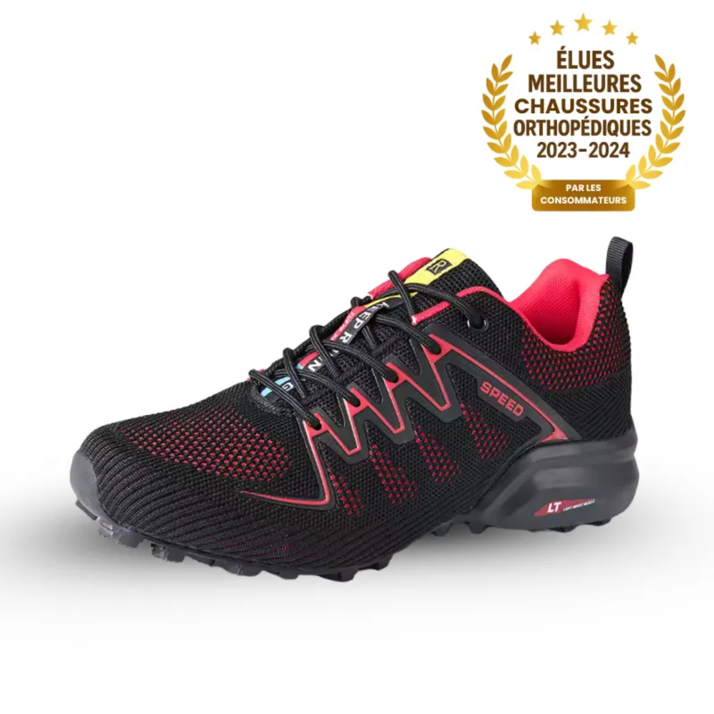 Chaussures de marche au confort orthopédique pour homme