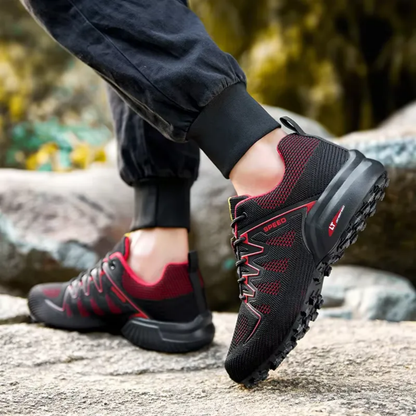 Chaussures de marche au confort orthopédique pour homme