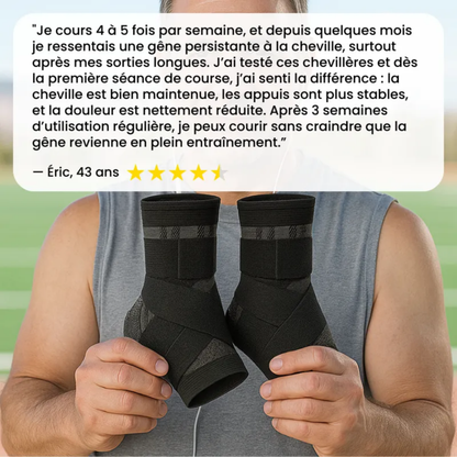 Bienmarcher™ – Chevillères de contention avec sangles de maintien