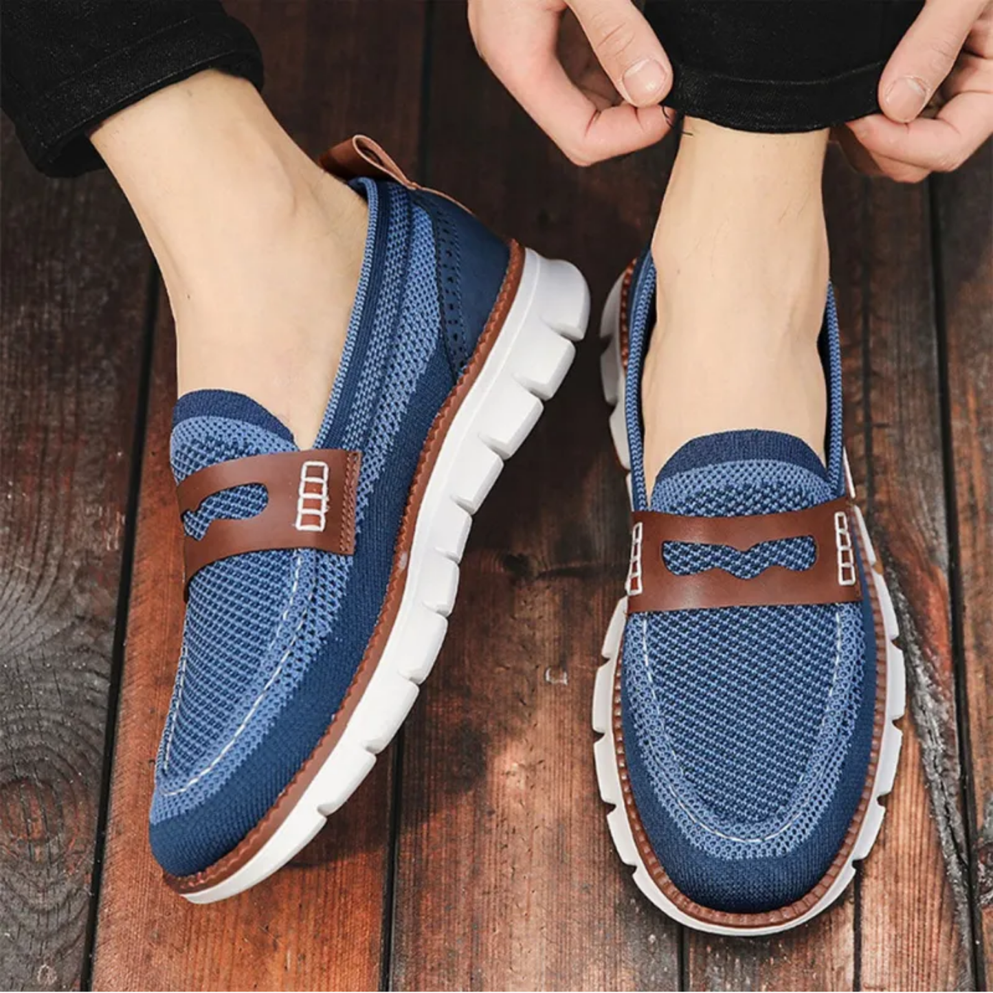 Bienmarcher™ – Mocassins orthopédiques pour homme, alliant élégance et confort