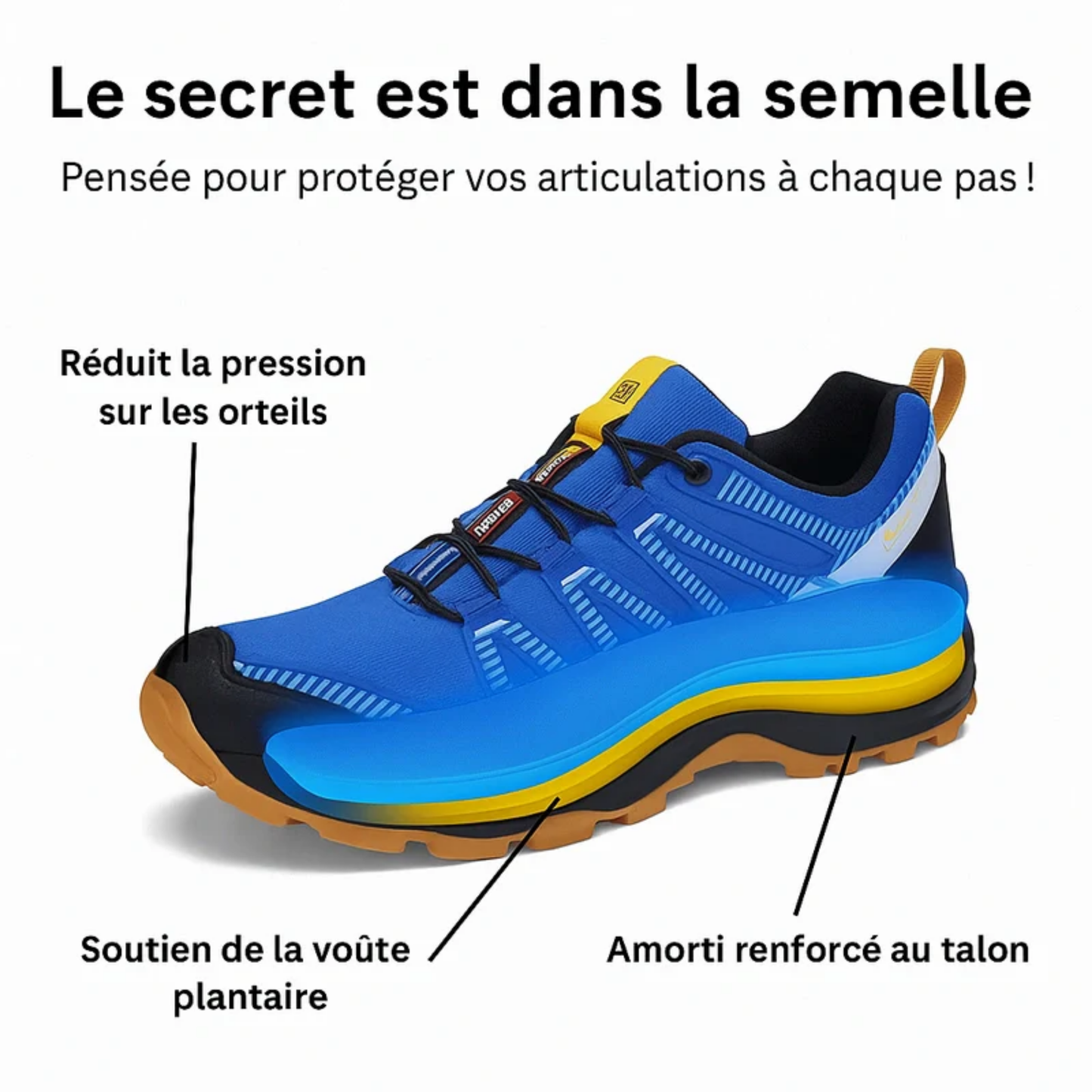 Bienmarcher™ – Chaussures de marche au confort orthopédique ultime