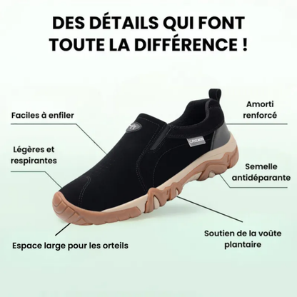 Bienmarcher™ – Chaussures de marche orthopédiques pour homme, confort et maintien assurés
