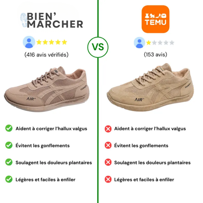Bienmarcher™ – Baskets orthopédiques pour homme, légères et ultra-confortables