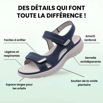 Bienmarcher™ – Sandales orthopédiques pour femme, confortable et ajustable