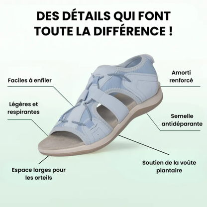Bienmarcher™ – Sandales orthopédiques pour femme, confortable et ajustable