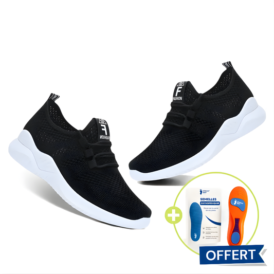 Baskets orthopédiques pour femme, légères et ultra-confortables