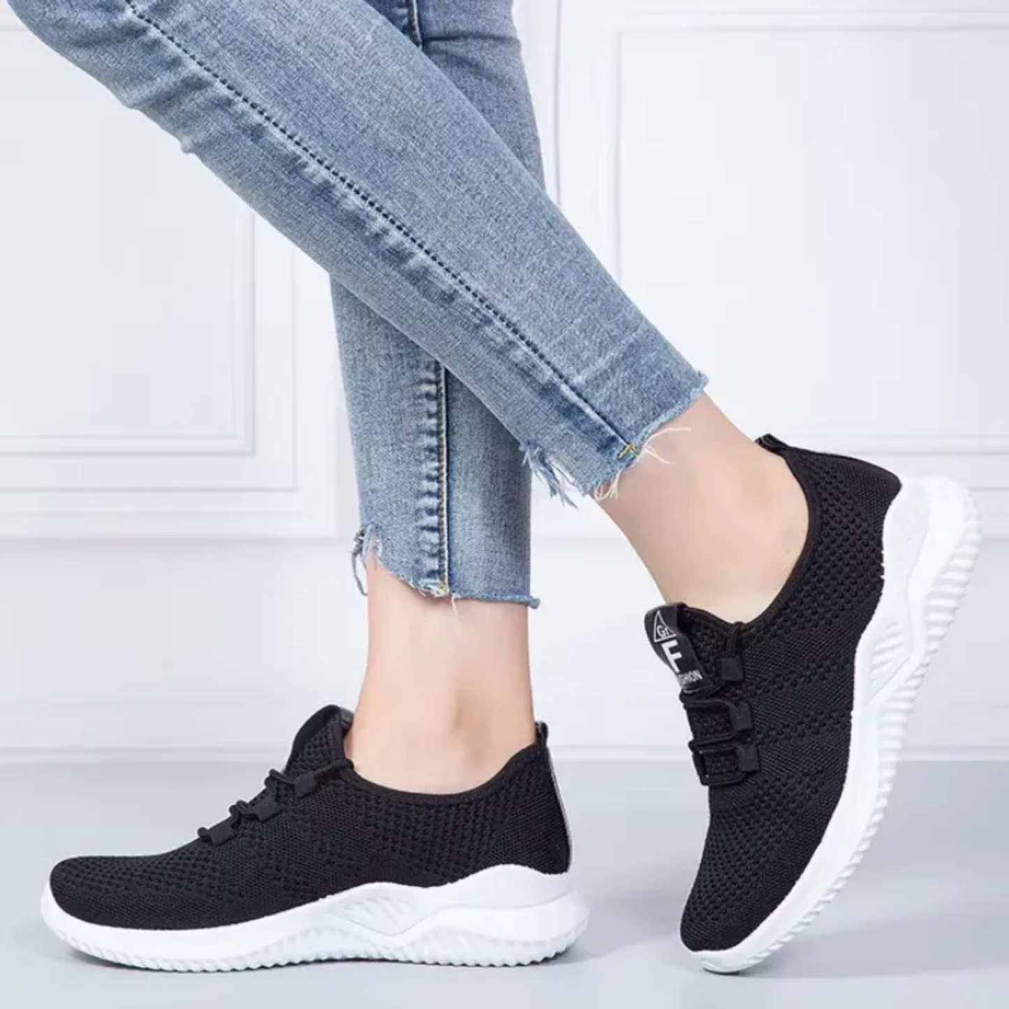 Baskets orthopédiques pour femme, légères et ultra-confortables