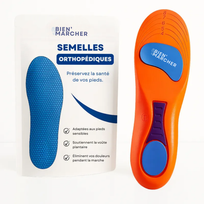 Bienmarcher™ – Paire de semelles orthopédiques, confort et maintien