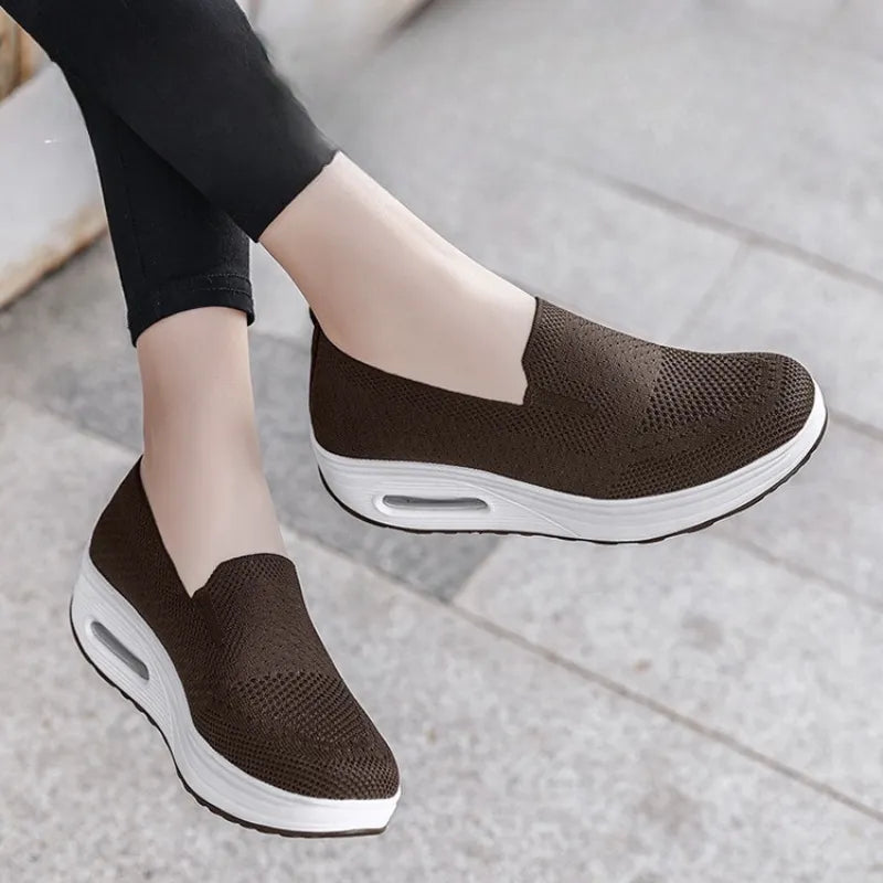 Bienmarcher™ – Baskets orthopédiques pour femme, souples, légères et confortables