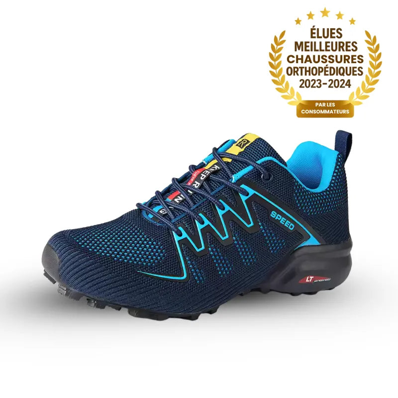Chaussures de marche au confort orthopédique pour homme