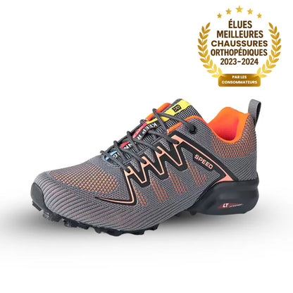 Chaussures de marche au confort orthopédique pour homme