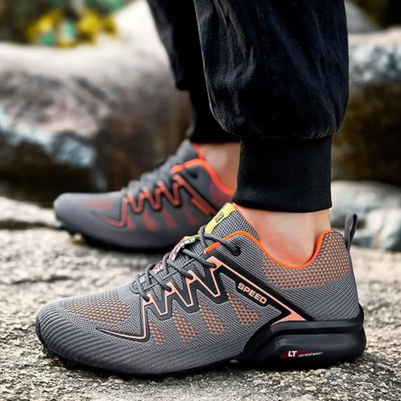Chaussures de marche au confort orthopédique pour homme