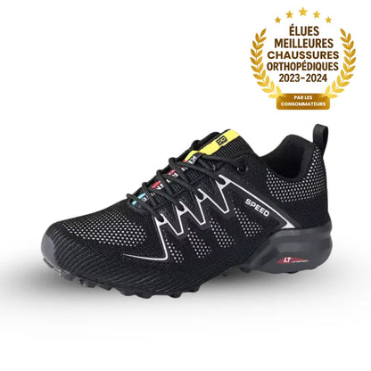 Chaussures de marche au confort orthopédique pour homme