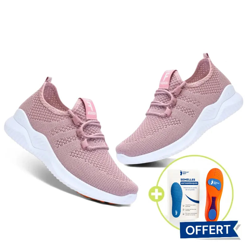 Baskets orthopédiques pour femme, légères et ultra-confortables