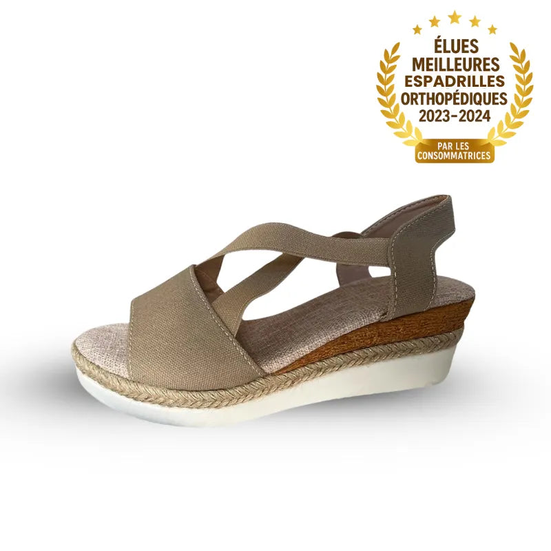 Bienmarcher™ – Sandales compensées orthopédiques, élégance et confortable