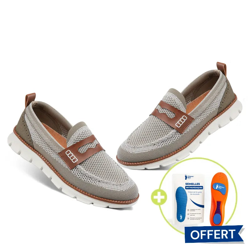 Bienmarcher™ – Mocassins orthopédiques pour homme, alliant élégance et confort