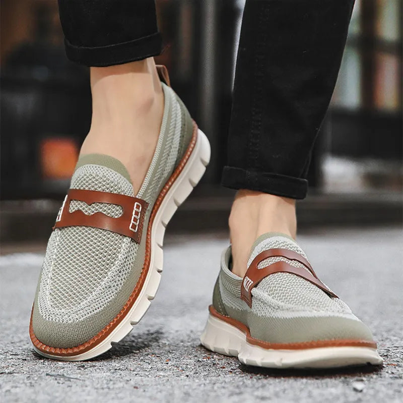 Bienmarcher™ – Mocassins orthopédiques pour homme, alliant élégance et confort