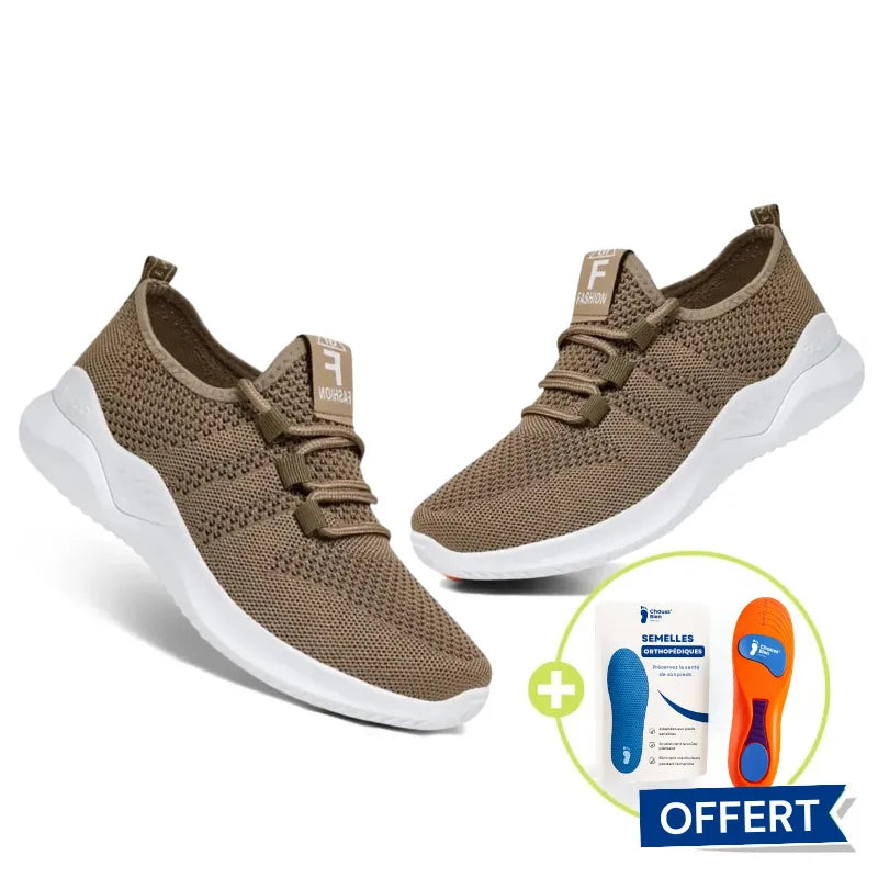 Baskets orthopédiques pour femme, légères et ultra-confortables
